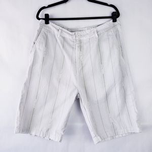 Golden Breed Mens Shorts Pockets Striped Size 36